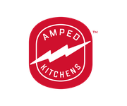 Amped Kitchens Logo Reverse