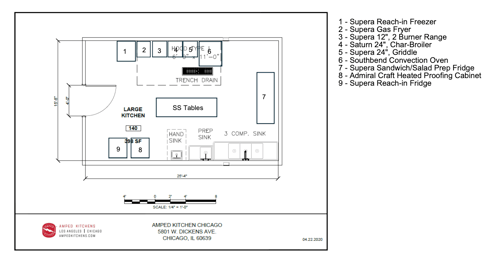 Amped Kitchens Chicago Flex Kitcen Layout